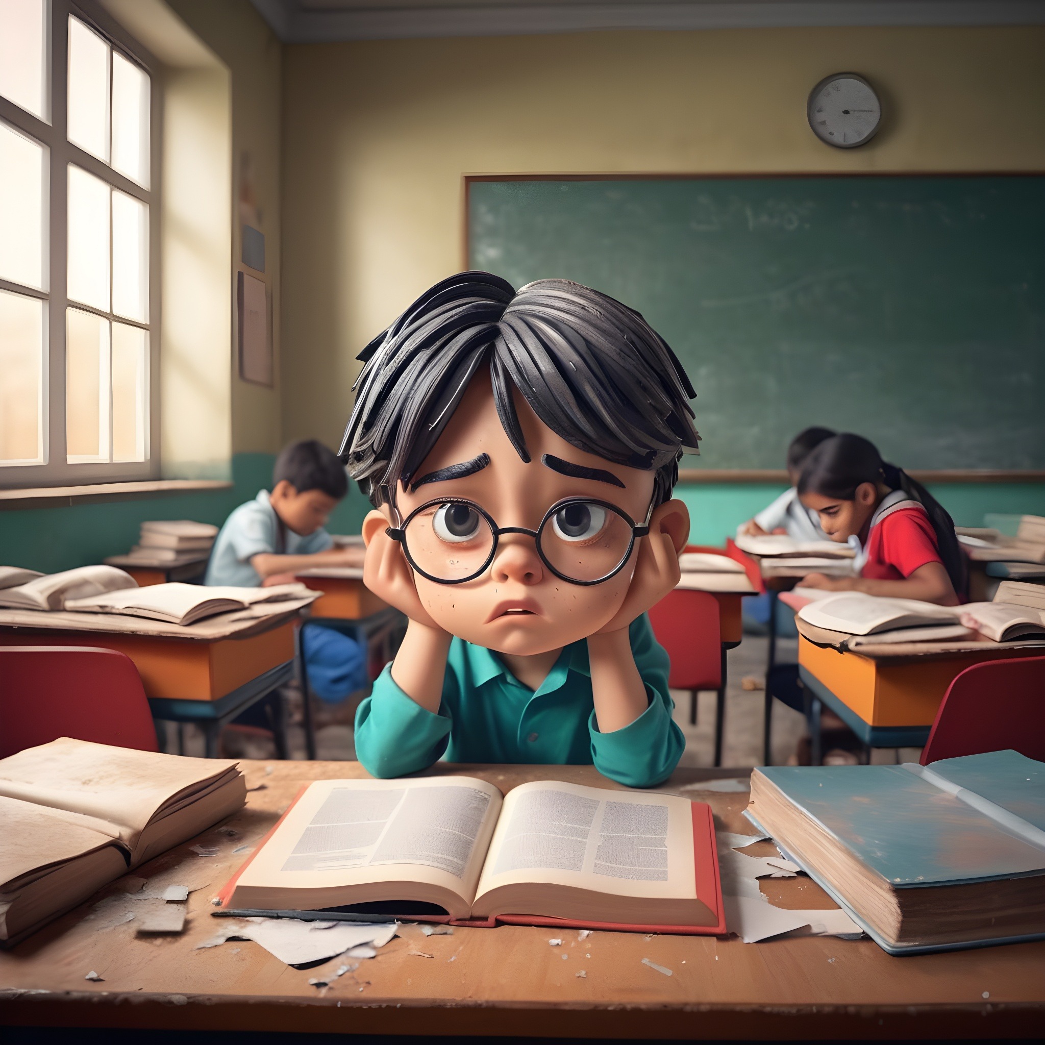 7 Problems in Indian Education System And The Way Forward-Cyboard School A child is so confused in his studies-